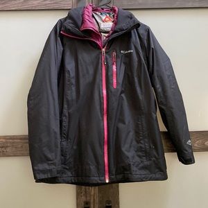Double layer omniheat Columbia winter jacket size 1X
